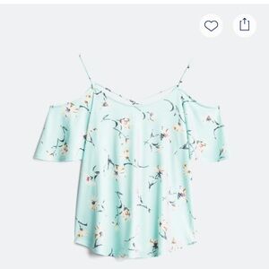 Kayleigh Floral Cold Shoulder Blouse XXL